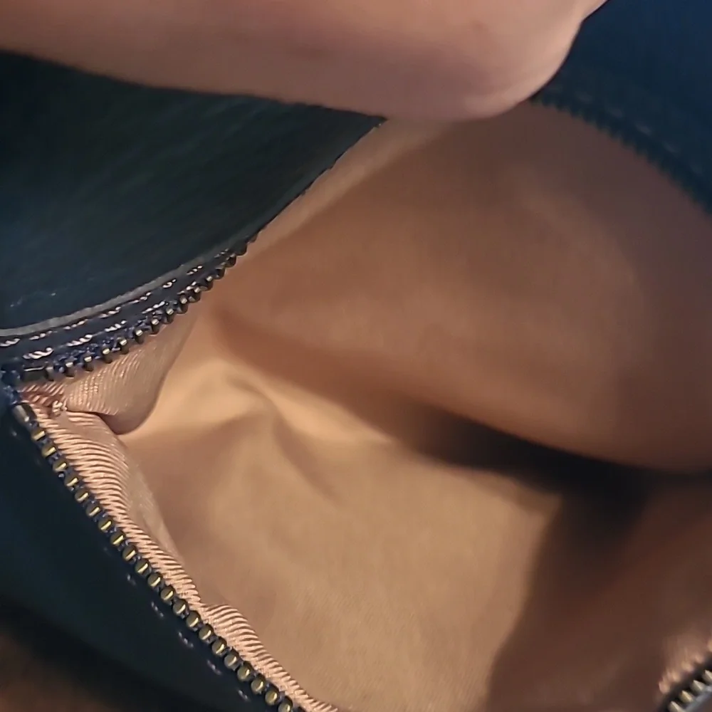 The SAK Sequoia Hobo soft Butter Cream Blue leather Shoulder Bag - Picture 9 of 16